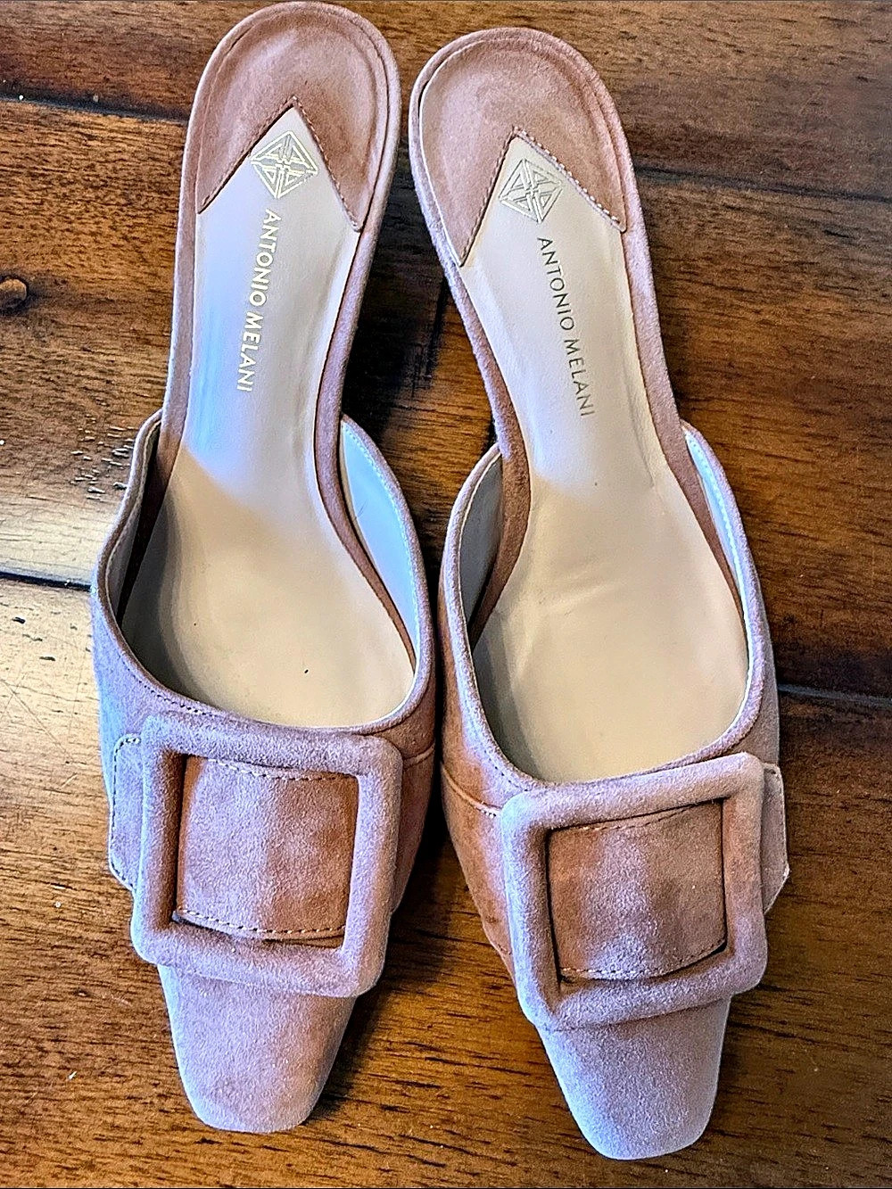 Antonio Melani Buckle Heels in Pink US 8M